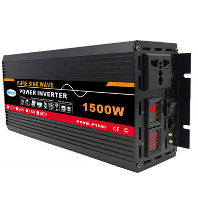 품질  Aluminum Shell 1500w 12V 24V 48V 60V DC To AC 220V/110V Low Frequency Power Inverter With Charger 공장